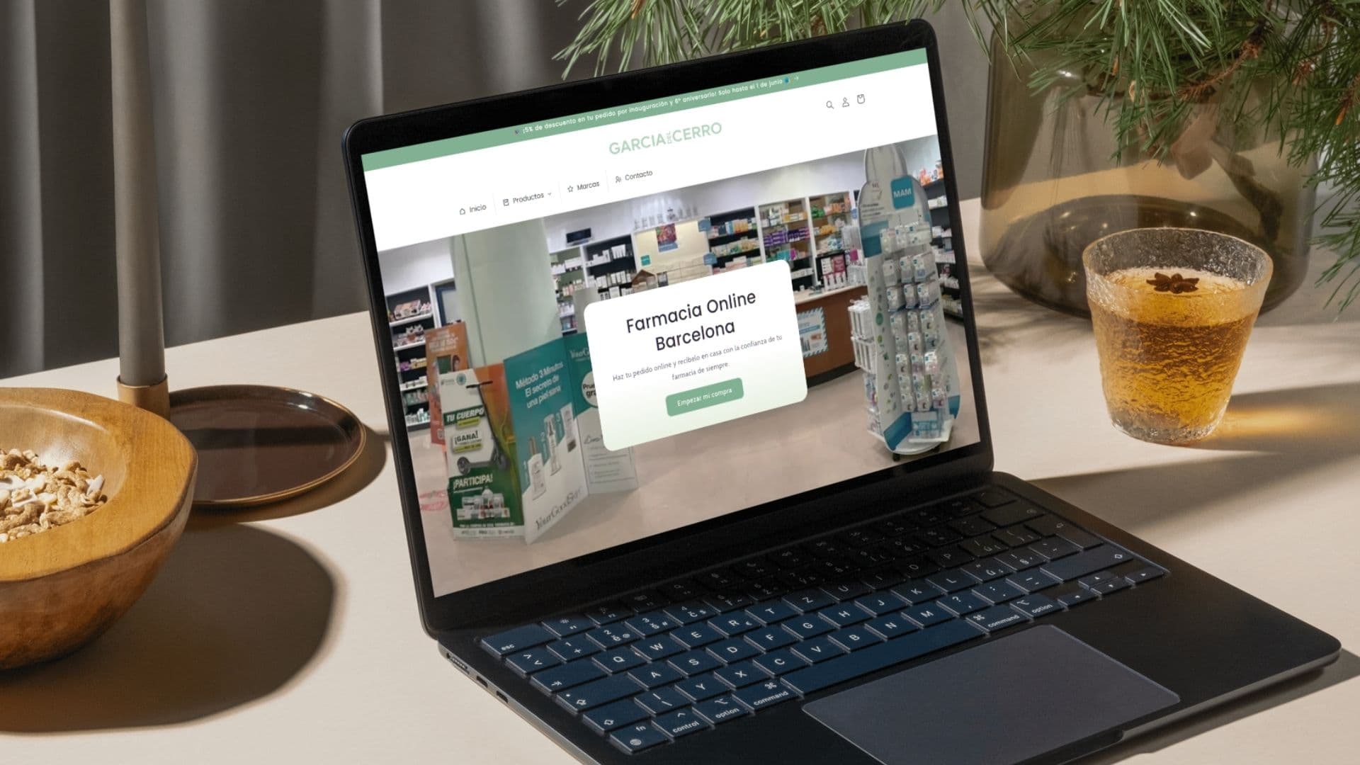 E-commerce para Farmacia García del Cerro